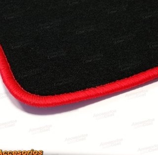 ALFOMBRILLAS SERIE 3 E46 SIN LOGO RIBETE ROJO