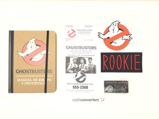 juguete cine y tv doctor collector kit de empleado - ghostbusters - doctor collector
