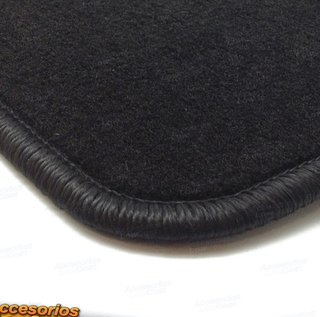 ALFOMBRILLAS SERIE 3 E46 SIN LOGO RIBETE NEGRO