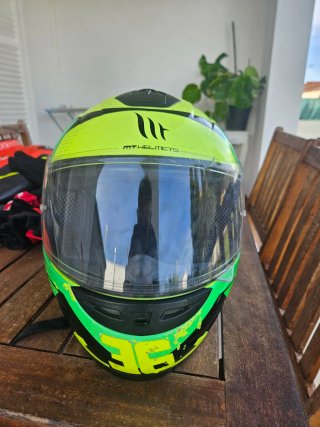 Mono Alpinestars niño + Casco MT + Guantes
