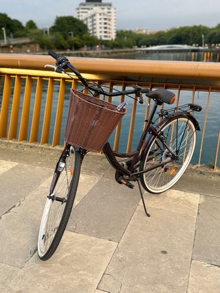 Bicicleta de paseo urbana ciudad
