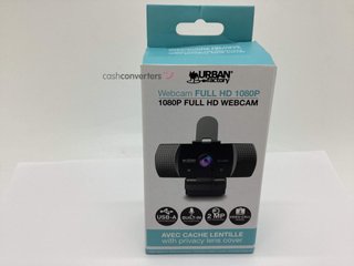 webcam urban factory webcam full hd 1080p