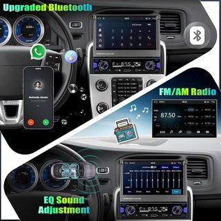 NUEVO! (105€) Radio Coche 1 Din Pantalla Táctil HD