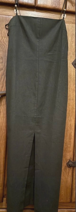 Vestido Midi Negro Tirantes
