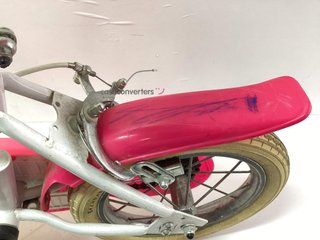 bicicleta niño micky mouse minnie mouse