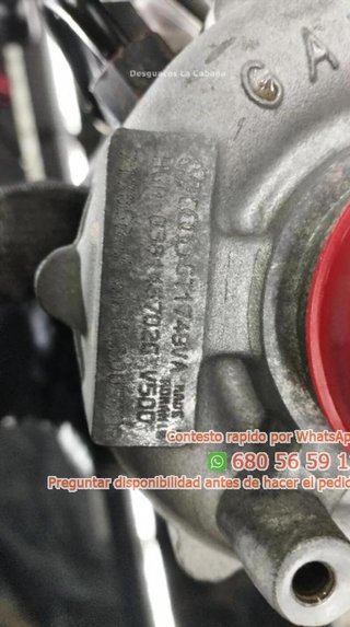 Motor completo skoda awx superb 1.9 caba Ref:71126