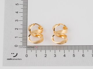 argollas oro 18k