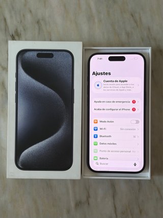 IPHONE 15 PRO 128GB - PERFECTO ESTADO