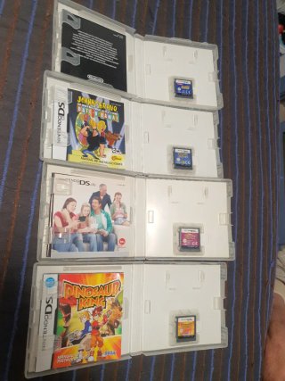 4 Juegos Nintendo DS: Johnny Bravo, Capitan Tsubas