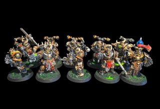Chaos Space Marines Army Boundle Lot Warhammer 40k