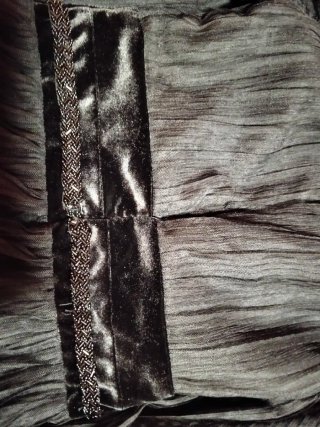Vestido largo plisado Dilek Hanif Koton Talla L