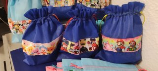 Borse regalo per feste per bambini (12 unità)