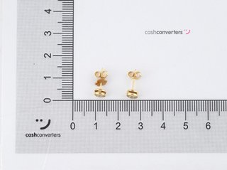 pendientes oro 18k con piedra con circonita