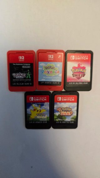Juegos Nintendo Switch Pokémon (5 Títulos)