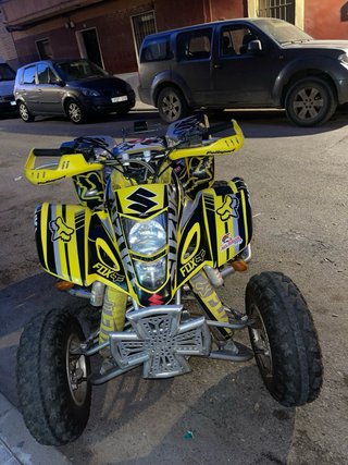 Suzuki LTZ 400 Quad Amarillo