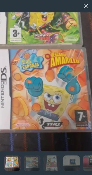 Lote 4 Juegos Nintendo DS: Call of Duty, bob espon