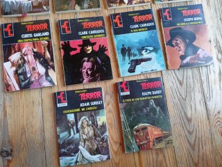 Lote de novelas de terror (ed. Bruguera)