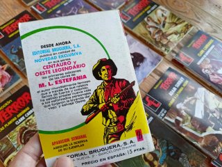 Lote de novelas de terror (ed. Bruguera)