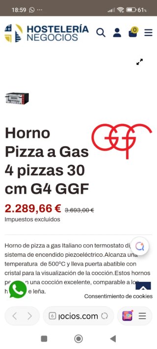 Horno profesional Formex