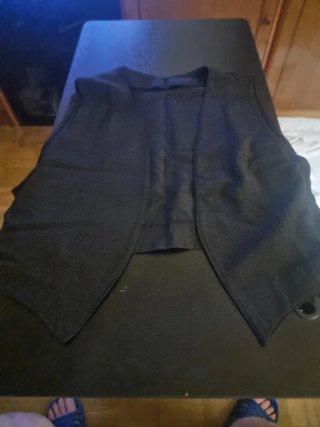 Chaleco negro elegante