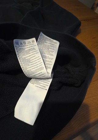 Sudadera Converse negra con capucha