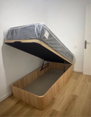 Cama Canapé canape y colchón 90x190