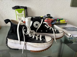 Converse Run Star Hike negras talla 38