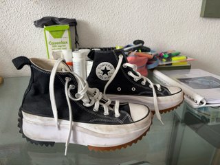 Converse Run Star Hike negras talla 38