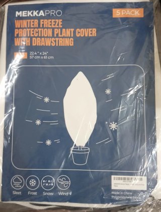5 Fundas Protectoras Invierno Plantas