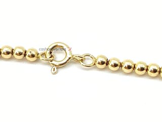 collar oro 18k 21cm