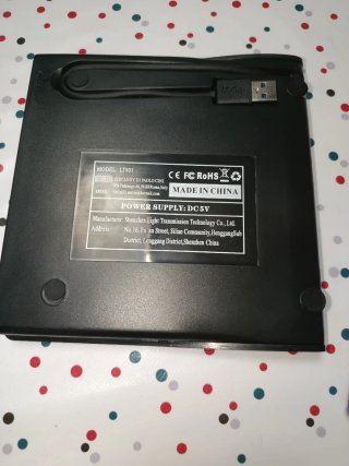 Antika DVD-RW Externo Portátil USB 3.0