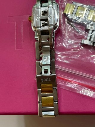 Reloj Tous bicolor dorado y plateado