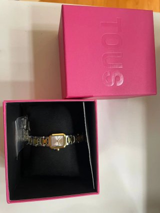 Reloj Tous bicolor dorado y plateado