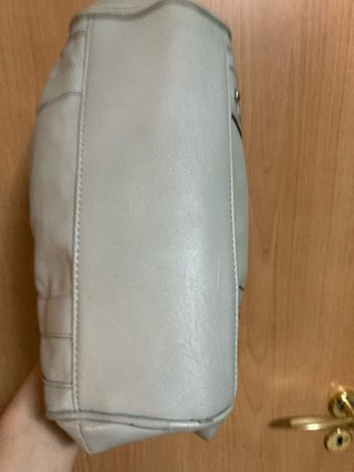Borsa donna 2 scomparti grigio