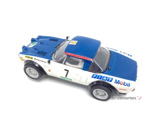 coche slot scalextric fiat abarth 124 rally