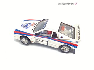 coche slot scalextric lancia rally 037 martini racing