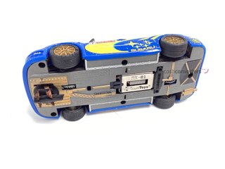 coche slot scalextric subaru impreza wrc rally