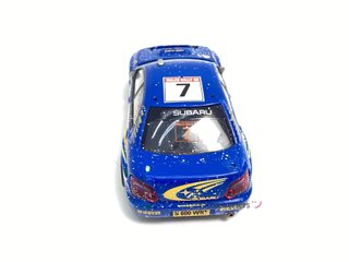 coche slot scalextric subaru impreza wrc rally