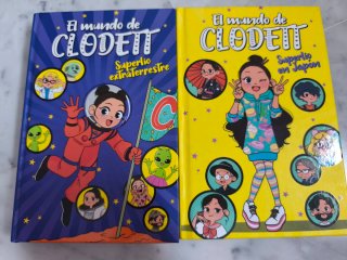 Colección libros El mundo de Clodet