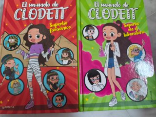 Colección libros El mundo de Clodet