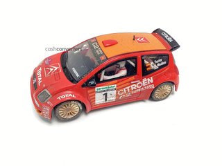 coche slot scalextric citroen c2 jwrc