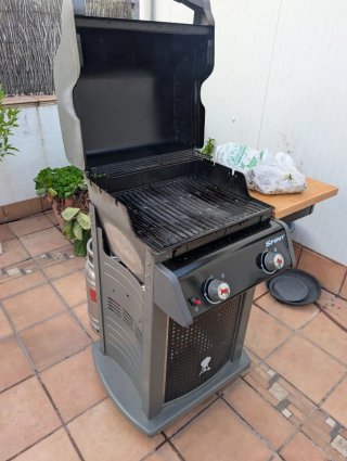 Barbacoa Weber Spirit Negra eo-210 de gas