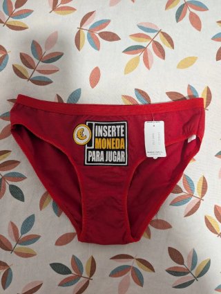 Bragas rojas talla M