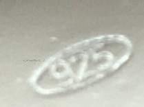 esclava plata 925mm