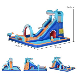 Castello Gonfiabile per Bambini 3-8 Anni con Gonfi
