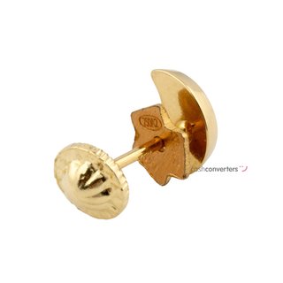 pendientes oro 18k