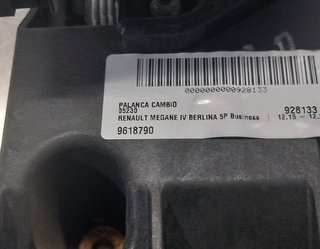 PALANCA CAMBIO RENAULT MEGANE IV BERLINA 5P H5HB4