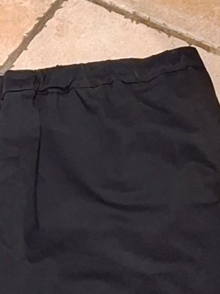 Pantaloni donna neri cotone Marina Rinaldi