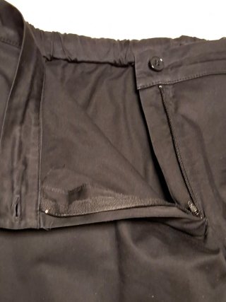 Pantaloni donna neri cotone Marina Rinaldi
