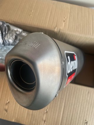 Línea escape completa Devil para suzuki LTR 450